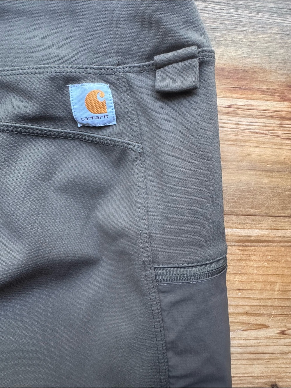Carhartt Fitted Leggings small / regular TARMAC color EUC - Picture 7 of 8